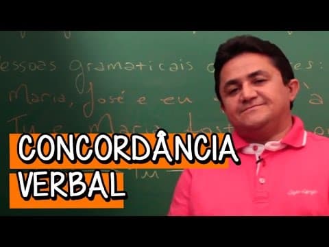 Thumbnail da aula: O que é Concordância Verbal? - Extensivo Português | Descomplica
