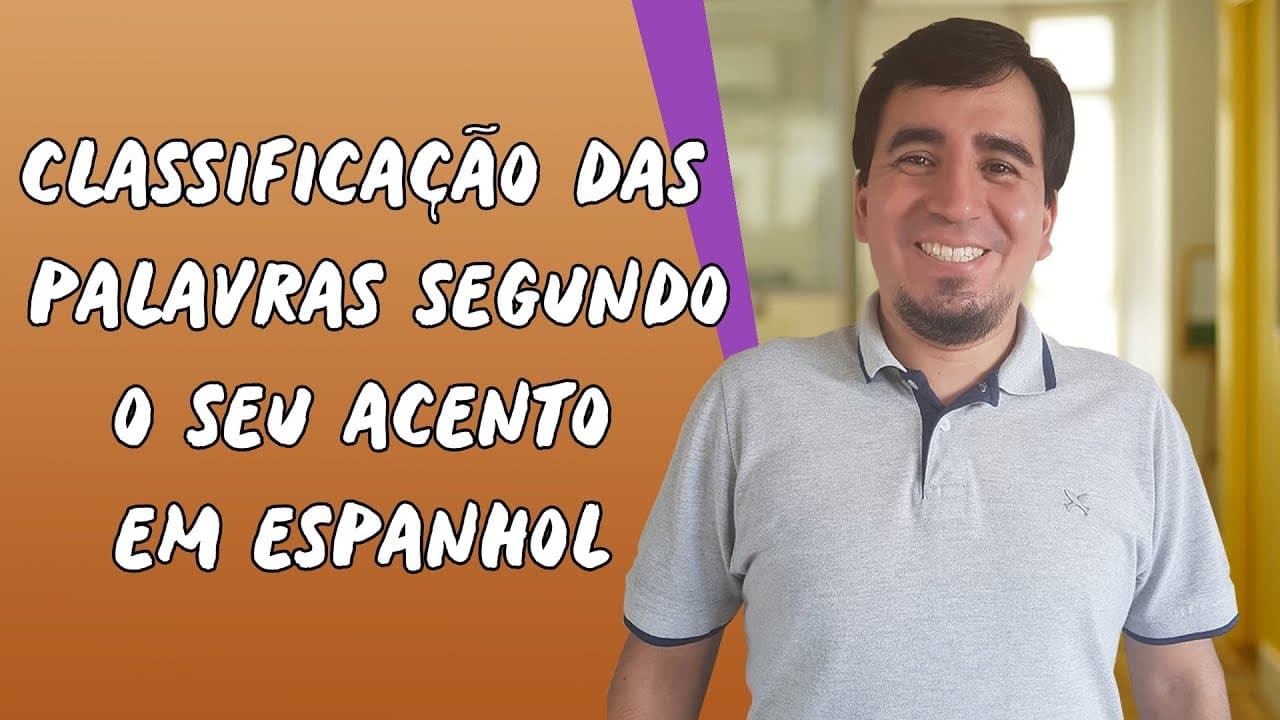 Thumbnail: Classificação das Palavras Segundo o seu Acento em Espanhol - Brasil Escola