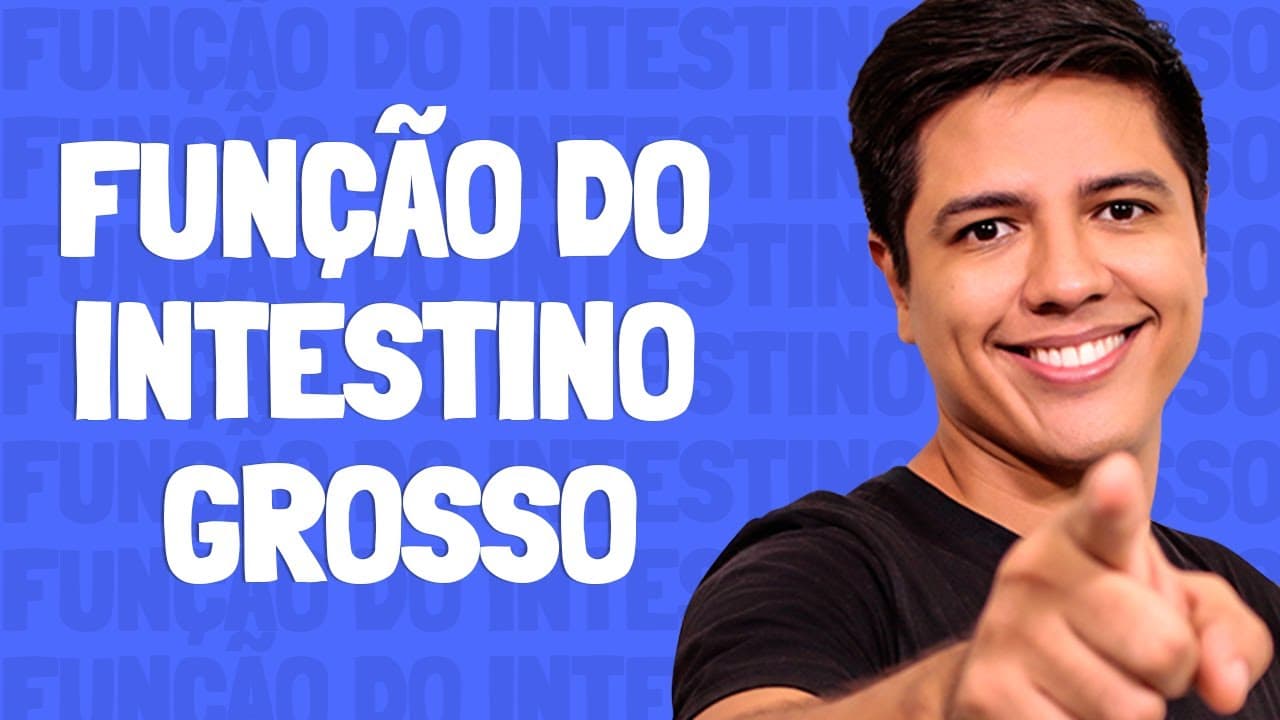 Thumbnail: Função do Intestino Grosso - Prof. Kennedy Ramos.