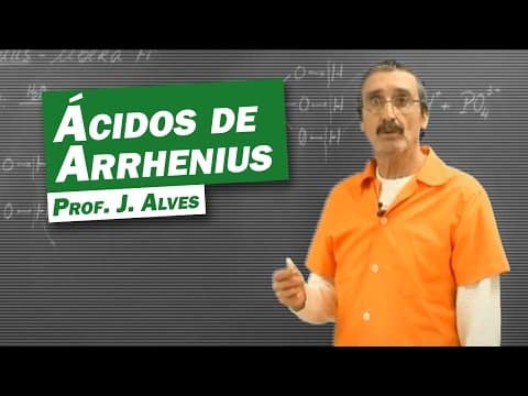 Thumbnail da aula: Química - Ácidos de Arrhenius
