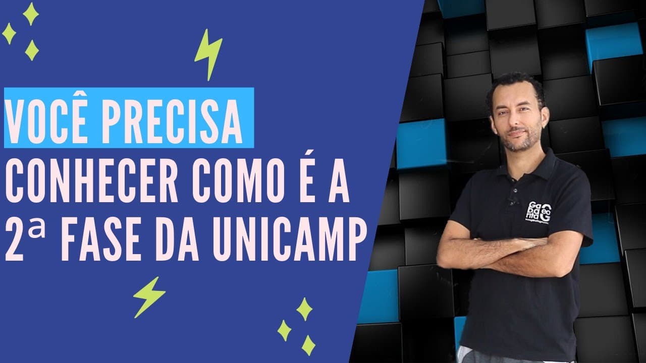 Thumbnail: SEGUNDA FASE DA UNICAMP | AGORA TEM QUESTÕES ESPECÍFICAS E INTERDISCIPLINARES