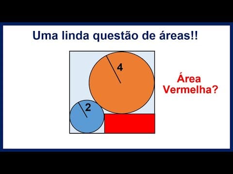 Thumbnail da aula: 💟 Cálculo de Áreas - A Matemática é LINDA! #34 💟