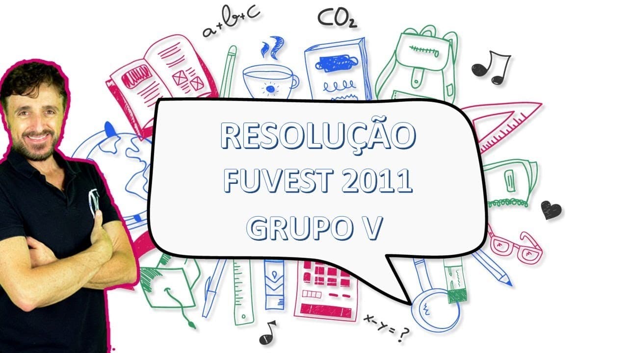 Thumbnail: FUVEST 2011 - CORREÇÃO DA PROVA DE BIOLOGIA  - Professor Marcio Léo.