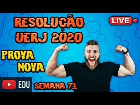 Thumbnail da aula: RESOLUÇÃO UERJ 2020 AO VIVO