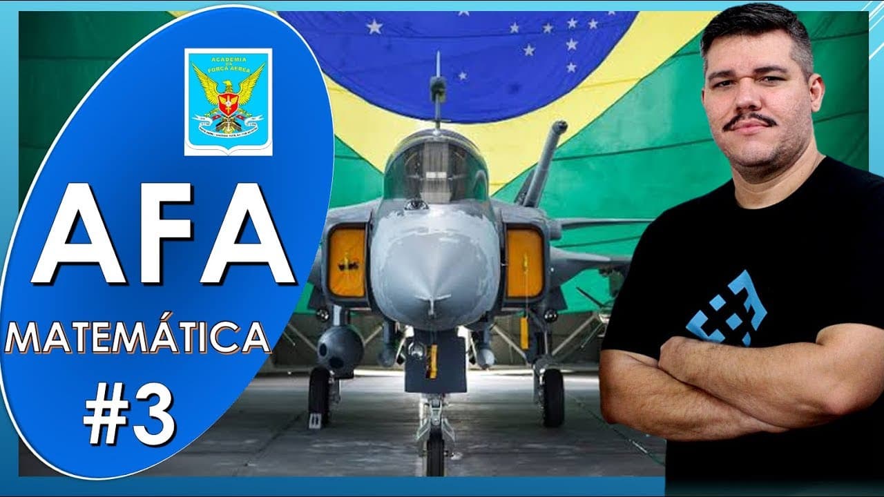 Thumbnail: 🔺AFA - Revisão de Matemática (Prova 2016/2017) #3