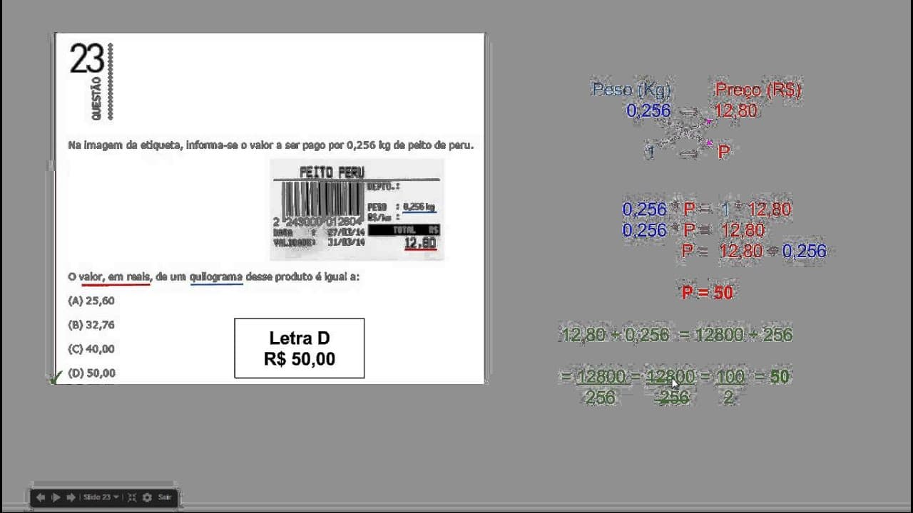 Thumbnail: Matemática - Vestibular UERJ 2015 - 1 Exame de Qualificação - Questão 23