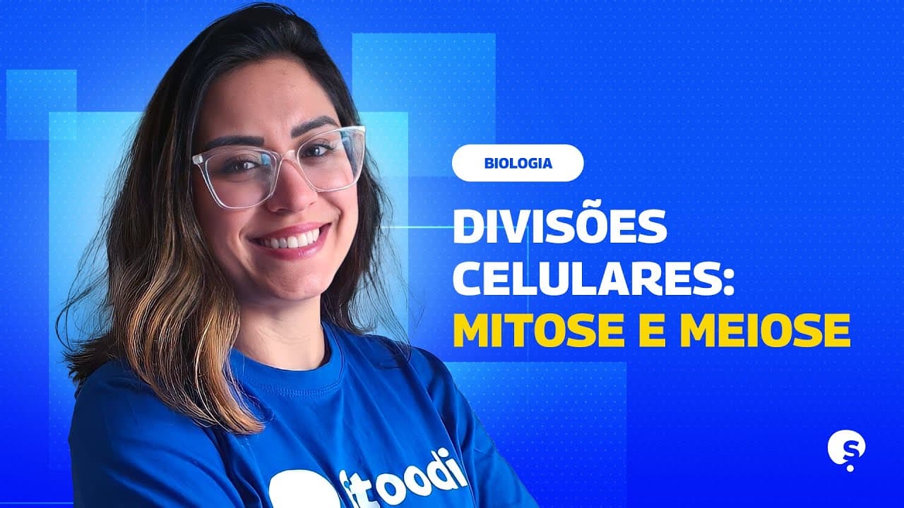 Thumbnail: REVISÃO ENEM | APRENDA A DIFERENÇA ENTRE MITOSE E MEIOSE