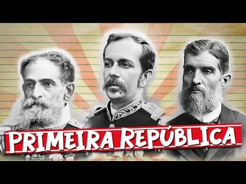 Thumbnail da aula: DESEMPACA: PRIMEIRA REPÚBLICA (VELHA) EM CINCO MINUTOS
