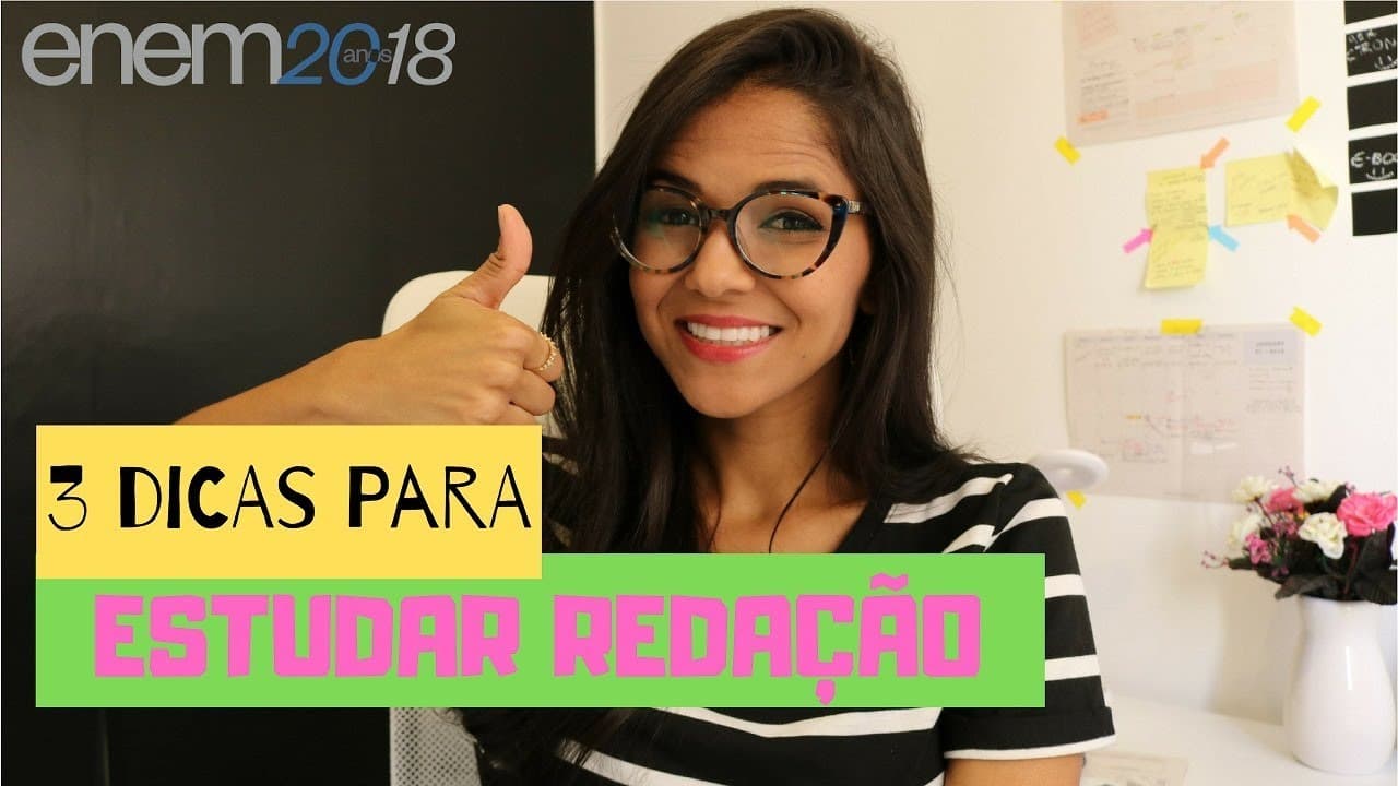Thumbnail: ENEM 2018: Como estudar redação nesta reta final? | Canal Inteligente