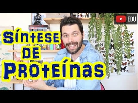 Thumbnail da aula: Síntese Proteica (Parte 1) - Transcrição | Prof. Samuel Cunha