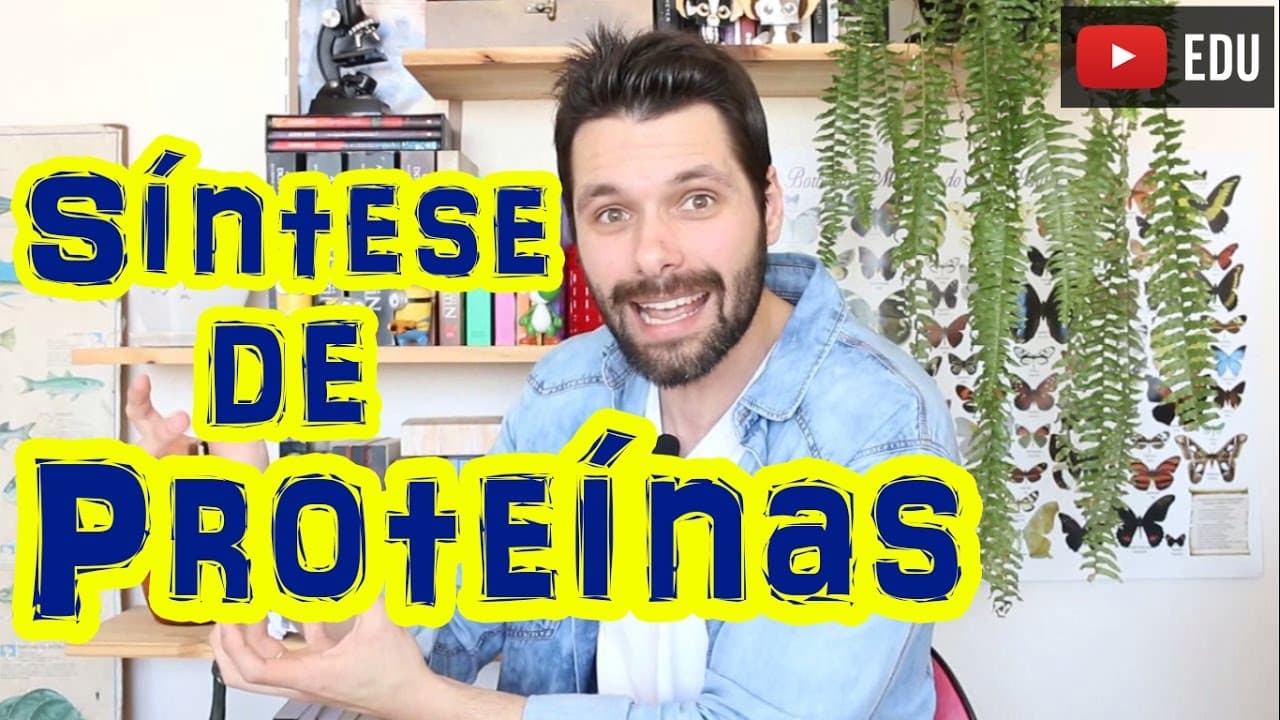 Thumbnail: Síntese Proteica (Parte 1) - Transcrição | Prof. Samuel Cunha