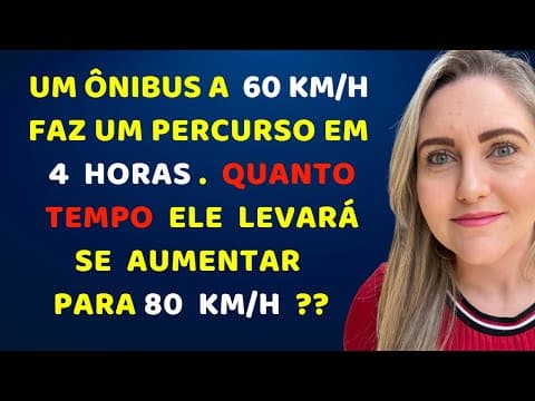 Thumbnail da aula: 🤯😱 REGRA DE 3 INVERSAMENTE PROPORCIONAL !! Matemática básica todo dia.📚🚀