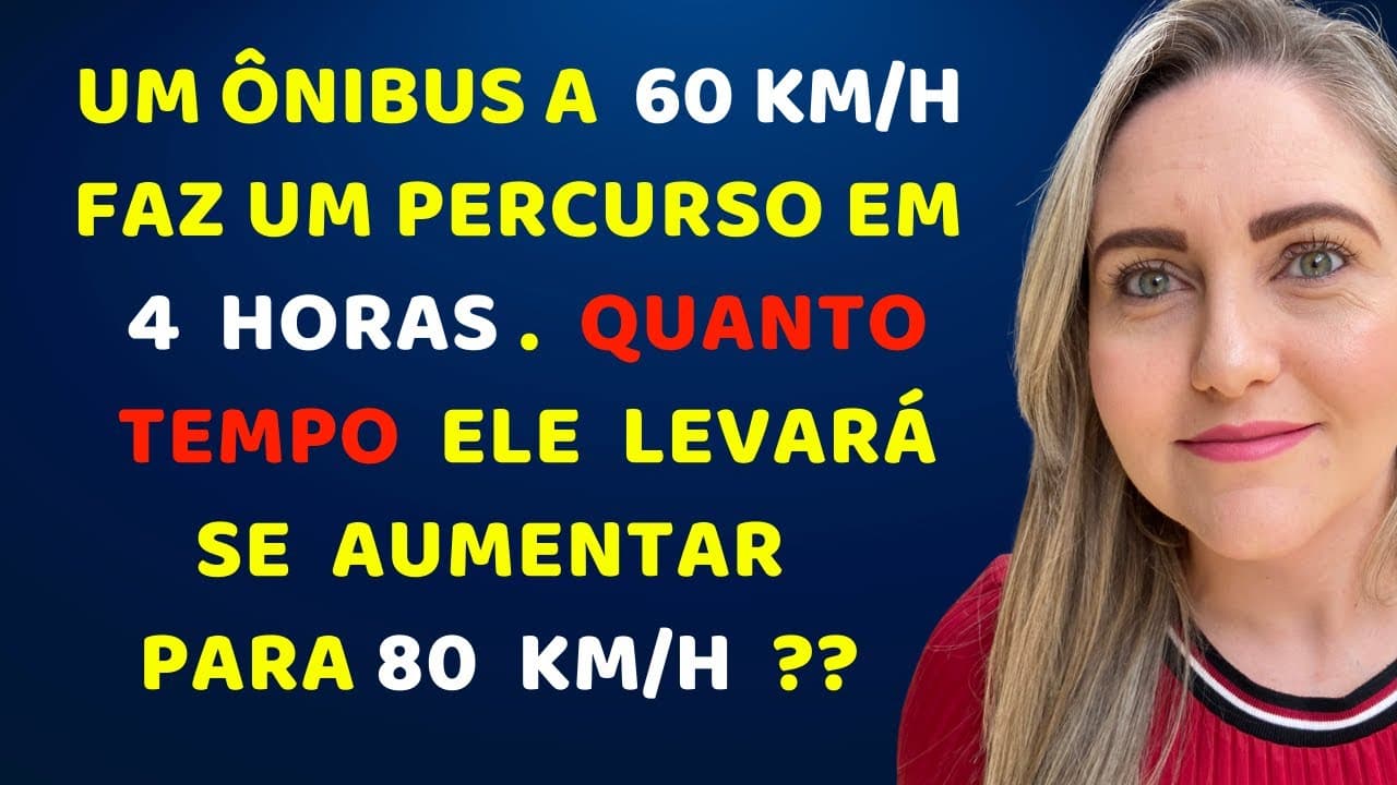 Thumbnail: 🤯😱 REGRA DE 3 INVERSAMENTE PROPORCIONAL !! Matemática básica todo dia.📚🚀