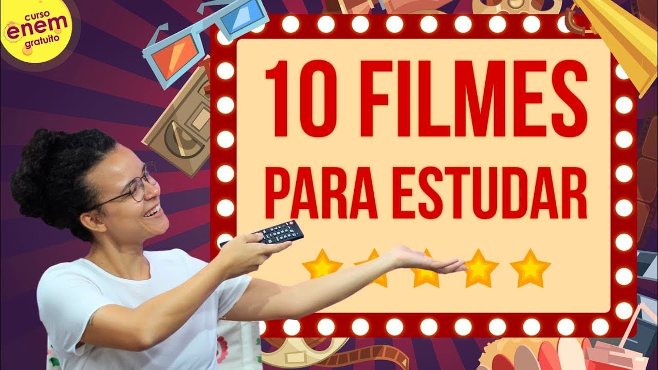 Thumbnail: 10 FILMES PARA ESTUDAR PARA O ENEM