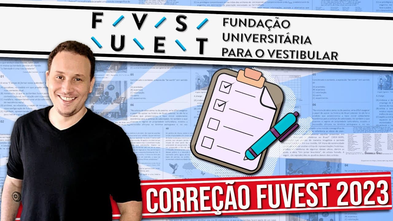 Thumbnail: RESOLUÇÃO DE HISTÓRIA NA FUVEST 2024