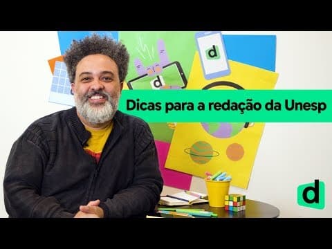 Thumbnail da aula: REDAÇÃO UNESP: DICAS PARA TIRAR A NOTA MÁXIMA | PLANTÃO DESCOMPLICA