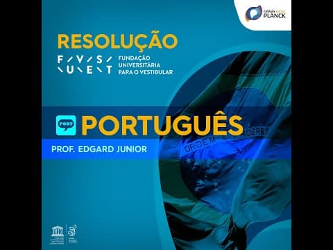 Thumbnail da aula: Resolvendo Questões - FUVEST 2020 - Português