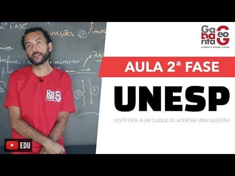 Thumbnail da aula: REVISÃO SEGUNDA FASE UNESP 2023| GEOGRAFIA
