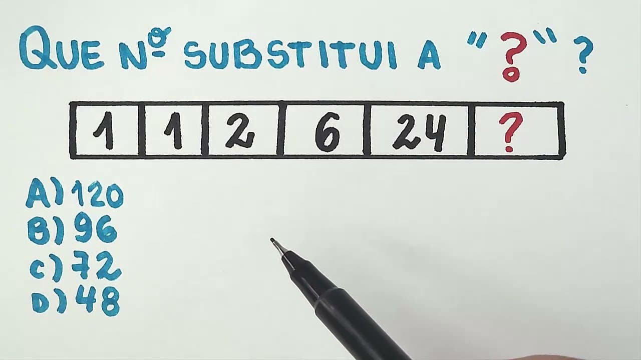 Thumbnail: 🔥 HELP MATEMÁTICA BÁSICA | Sequência Lógica -  Descubra o padrão!