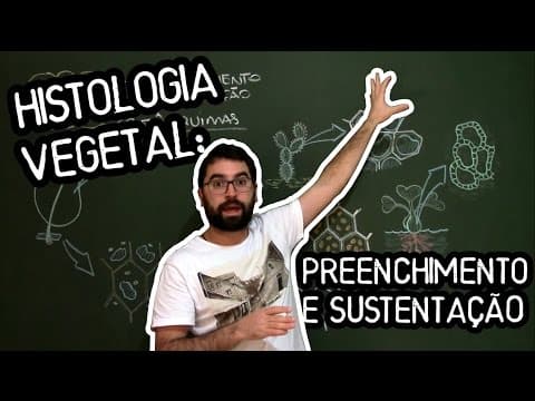Thumbnail da aula: Parênquima, Colênquima e Esclerênquima - Aula 13 - Módulo V: Botânica (Prof. Guilherme)