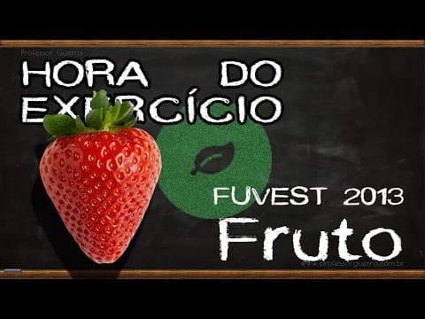 Thumbnail da aula: Fruto - FUVEST 2013