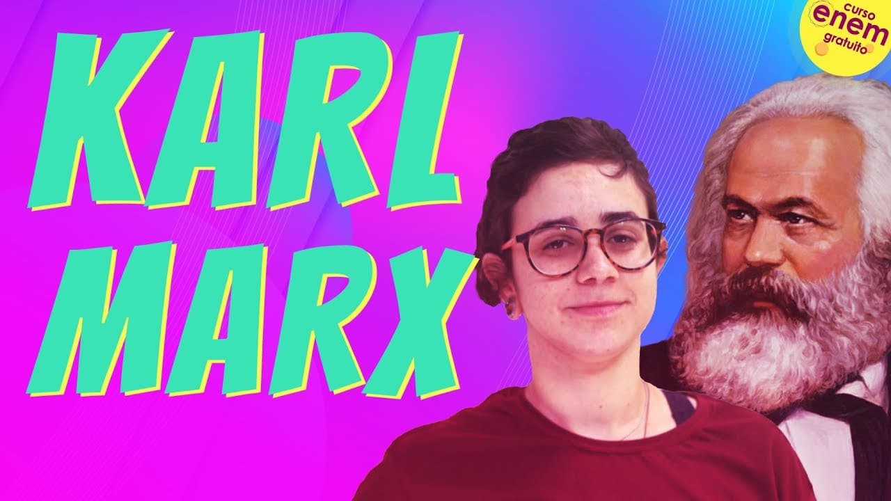Thumbnail: KARL MARX | Resumo de Sociologia para o Enem