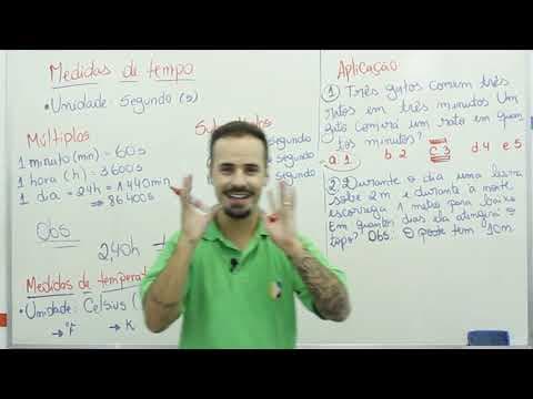Thumbnail da aula: Matemática - Medidas de Tempo e Temperatura
