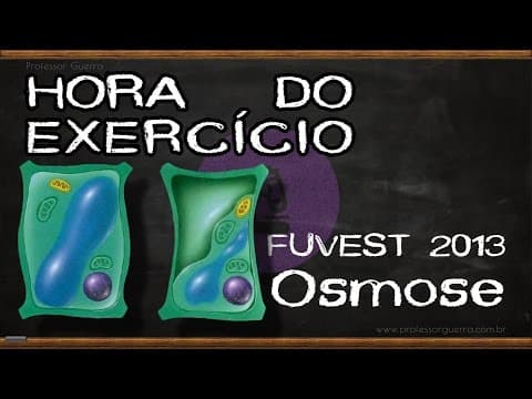 Thumbnail da aula: Osmose - FUVEST 2013