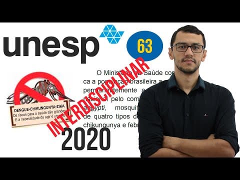 Thumbnail da aula: UNESP 2020 | Questão 63 | Probabilidade na Biologia