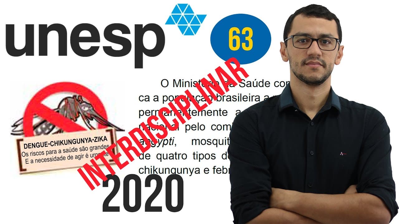 Thumbnail: UNESP 2020 | Questão 63 | Probabilidade na Biologia