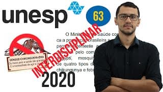 UNESP 2020 | Questão 63 | Probabilidade na Biologia