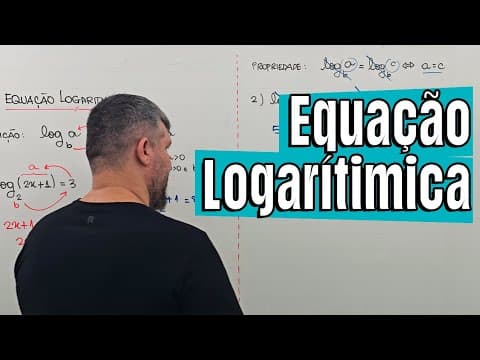Thumbnail da aula: Aprenda EQUAÇÃOO LOGARITMICA