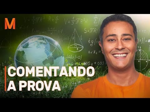 Thumbnail da aula: Comentários ENEM 2021 DIA 2 | Prova de matemática, química, física e biologia