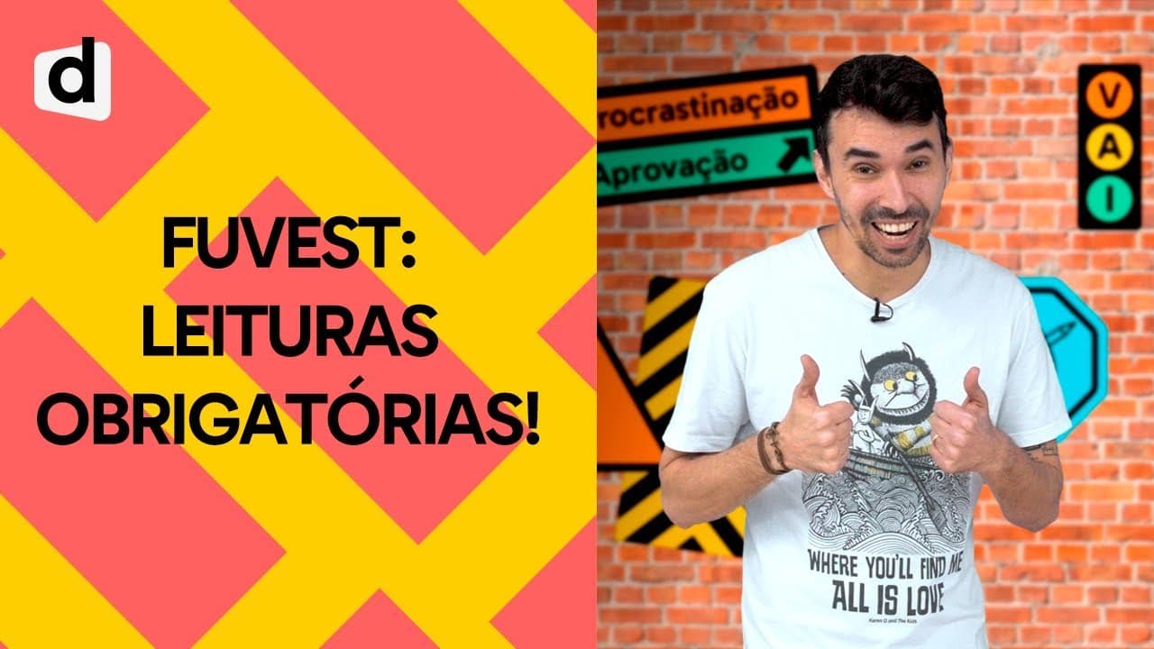 Thumbnail: FUVEST: QUAIS LIVROS VOCÊ PRECISA LER? | PLANTÃO DESCOMPLICA