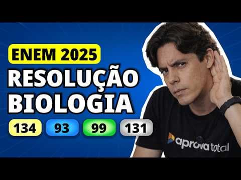 Thumbnail da aula: ENEM 2025 BIOLOGIA – Questão 134 | Os funcionários de um zoológico observaram um aumento na taxa de