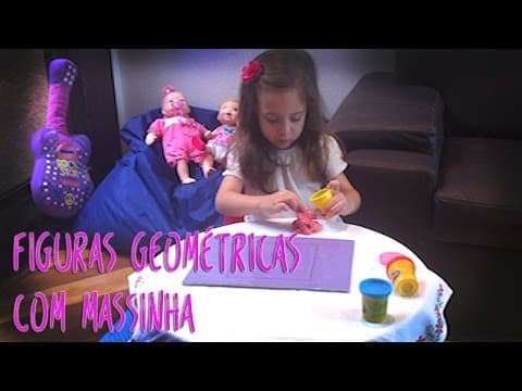 Thumbnail da aula: Figuras Geométricas com Massinha - Especial Dia da Crianças