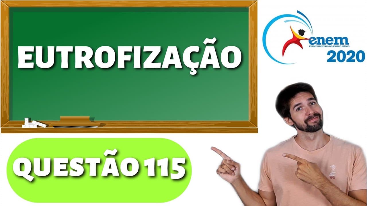 Thumbnail: QUESTÃO ENEM 2020: Pesquisadores coletaram amostras de água de um rio em pontos diferentes, distante
