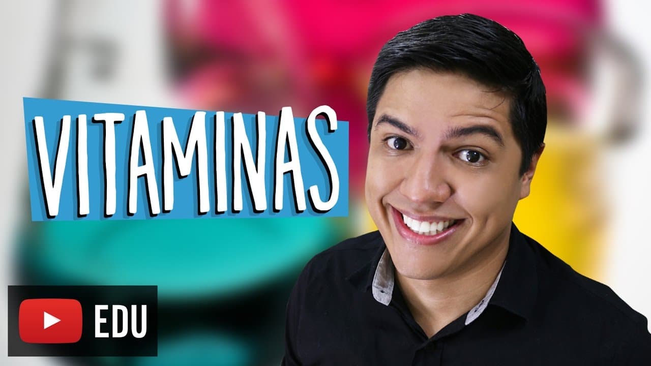 Thumbnail: VITAMINAS - BIOQUÍMICA - COMPOSTOS ORGÂNICOS - Prof. Kennedy Ramos