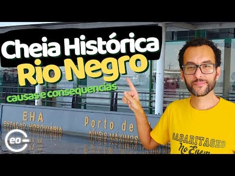 Thumbnail da aula: A Maior CHEIA da História do rio NEGRO |