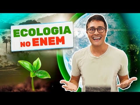Thumbnail da aula: Como ECOLOGIA é cobrada no ENEM | Prof. Paulo Jubilut