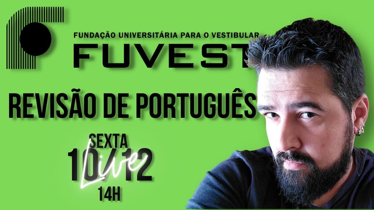 Thumbnail: REVISÃO de PORTUGUÊS - primeira fase FUVEST 2022
