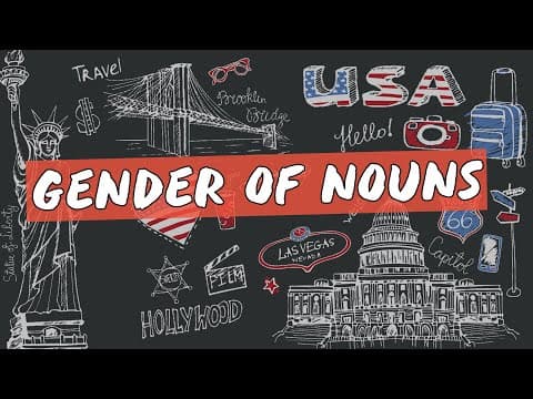 Thumbnail da aula: Gender of Nouns - Brasil Escola