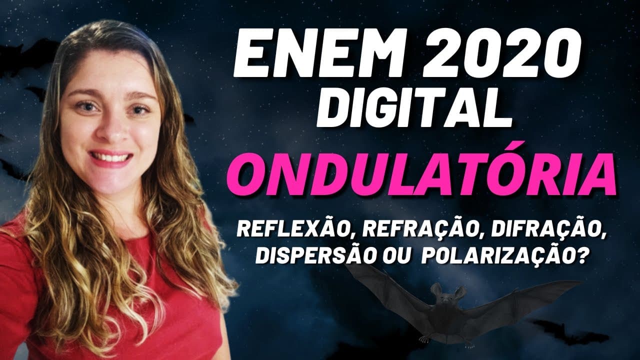 Thumbnail: Enem 2020 digital | Para se deslocar e obter alimentos, alguns mamíferos, como morcegos e golfinhos
