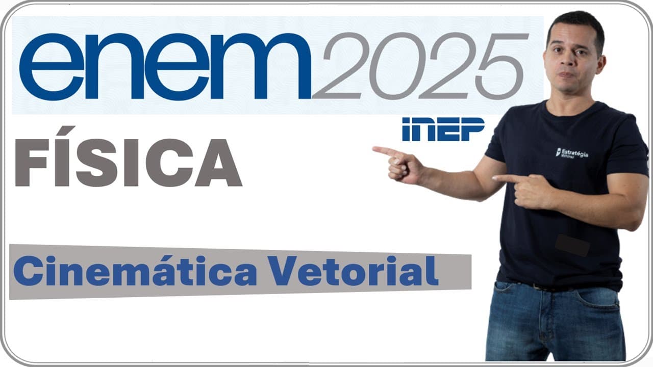 Thumbnail: ENEM 2025 | QUESTÃO 126 | SEGUNDO O PRINCÍPIO DA INDEPENDÊNCIA DOS MOVIMENTOS, DE GALILEU