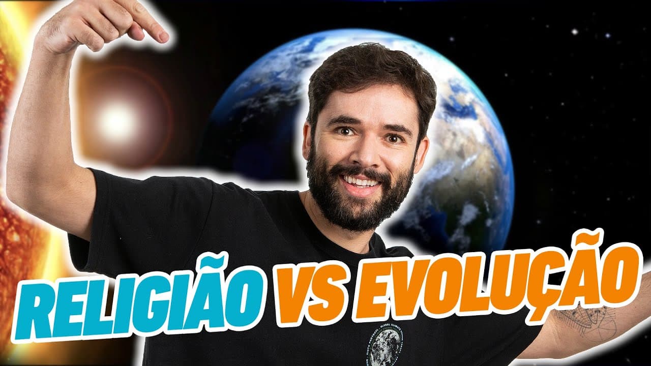Thumbnail: Qual a diferença entre a TEORIA DA EVOLUÇÃO e o FIXISMO?