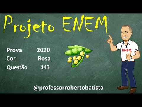 Thumbnail da aula: PROJETO ENEM: Matemática Prova 2020 questão 143 (Por muitos anos, o Brasil tem figurado no cenário)