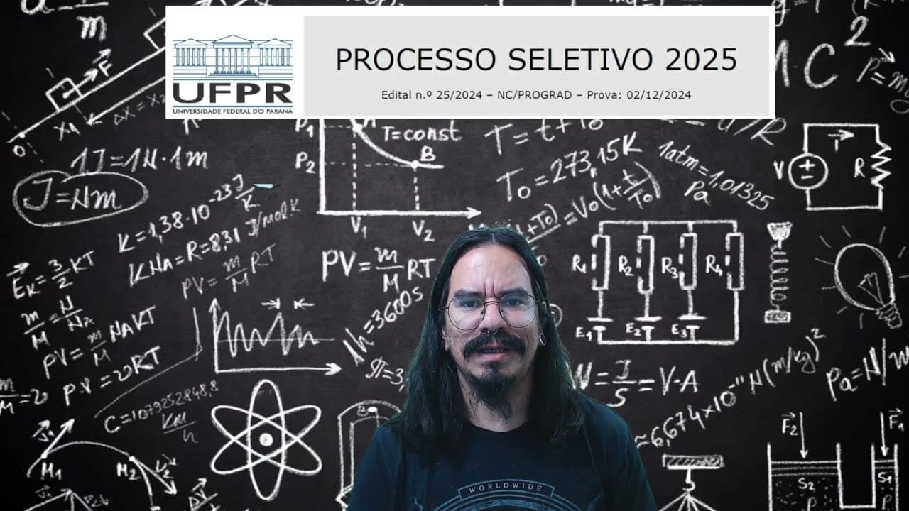 Thumbnail: UFPR 2025 (2ª Fase) - Questão 06