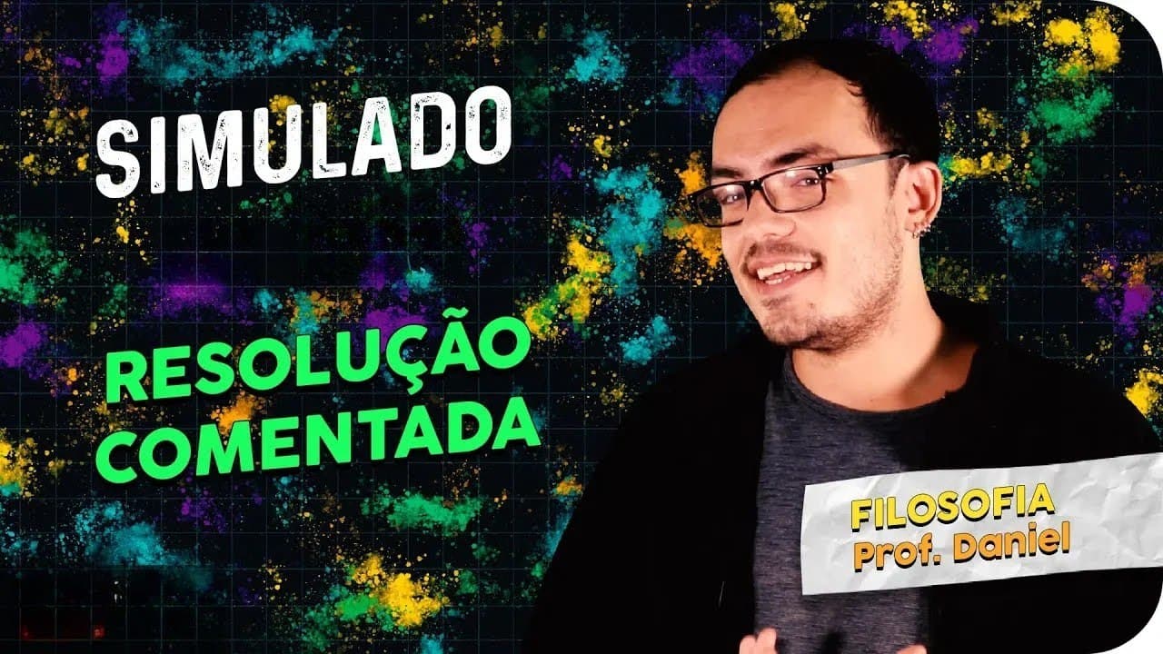 Thumbnail: Resolução Filosofia | Simulado de Humanas