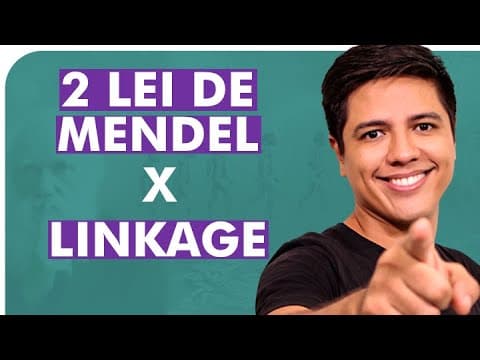Thumbnail da aula: 2 LEI DE MENDEL X LINKAGE - Prof. Kenendy Ramos