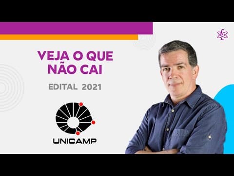 Thumbnail da aula: UNICAMP 2021 Veja o que não cai neste ano | Professor Pinguim